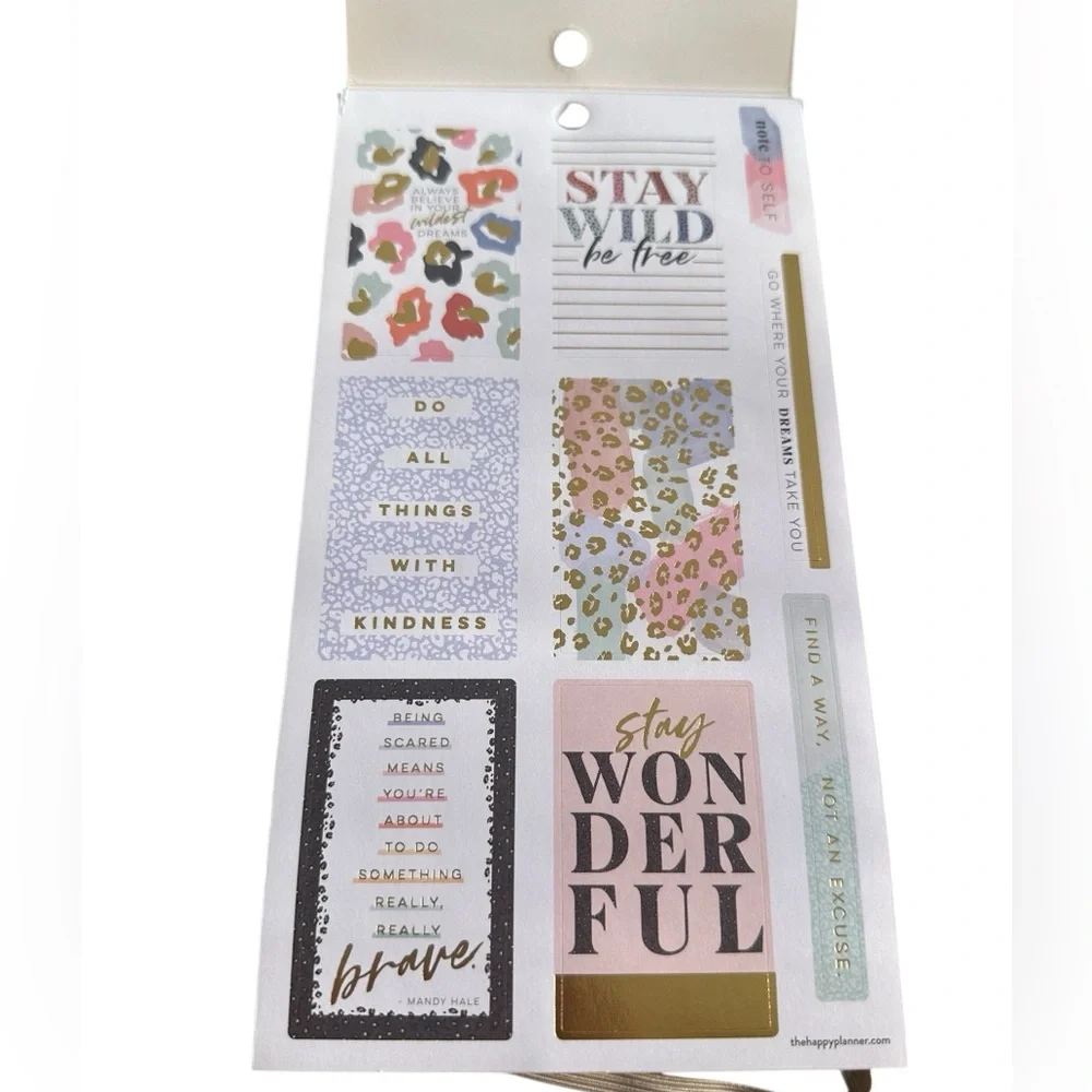 The Happy Planner Colorful Leopard Sticker Book